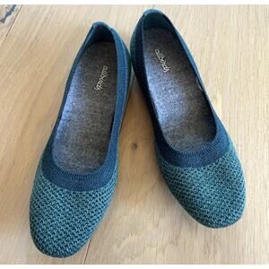 Allbirds Tree Breezer Flats - Teal Turquoise - Size 8
